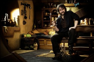 Peter Jackson on Hobbit set 2011